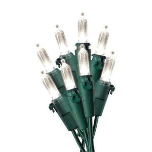 Celebrations LED Warm White Twinkle Sparkle Mini 100 Ct String Christmas Lights